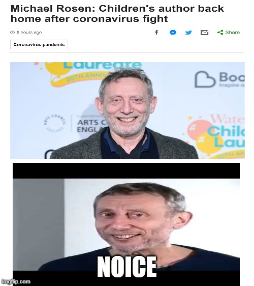 NOICE | image tagged in blank white template | made w/ Imgflip meme maker
