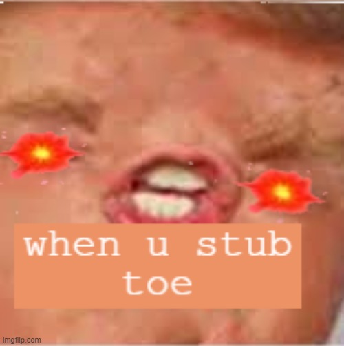 ouchie it hurts | image tagged in heck you china | made w/ Imgflip meme maker