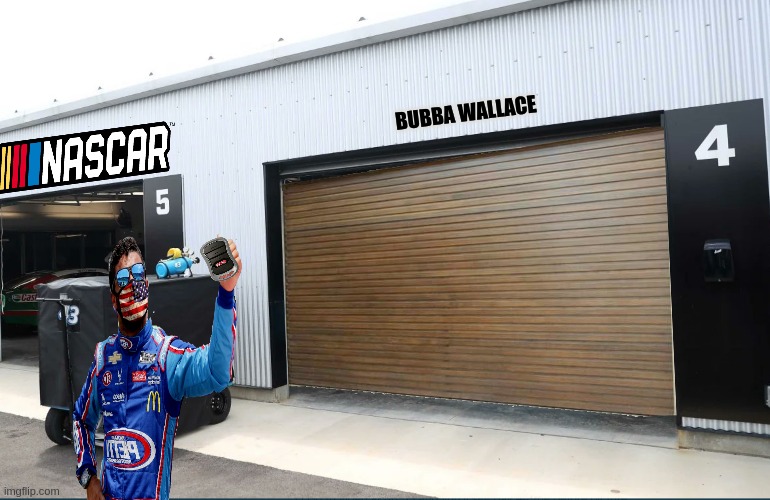 NASCAR: A 20th Century invention, used in the 21st Century, could have saved us from repeating a 19th Century problem! | BUBBA WALLACE | image tagged in bubba wallace,nascar,funny memes,racing,racism,noose | made w/ Imgflip meme maker