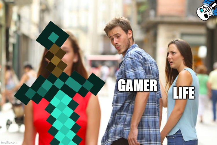 GAMER; LIFE | made w/ Imgflip meme maker