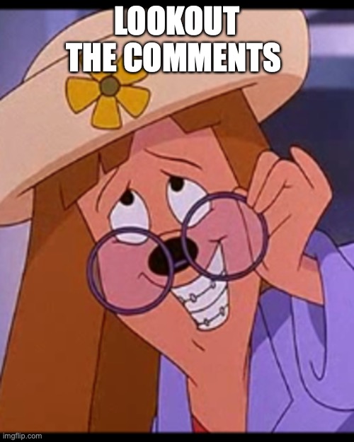 LOOKOUT THE COMMENTS | image tagged in clik clik clik | made w/ Imgflip meme maker