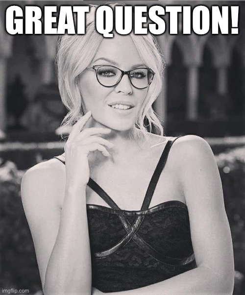 Kylie Great Question Blank Meme Template