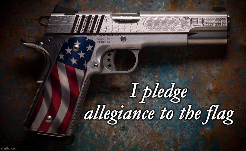 I pledge allegiance | I pledge allegiance to the flag | image tagged in us flag | made w/ Imgflip meme maker