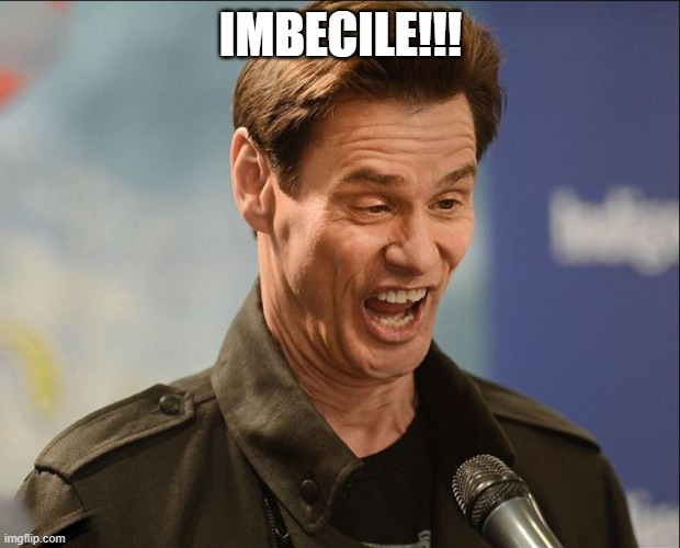 DOOFUS | IMBECILE!!! | image tagged in doofus | made w/ Imgflip meme maker