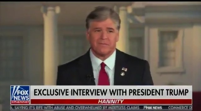 High Quality Hannity Side Eyes Trump Blank Meme Template