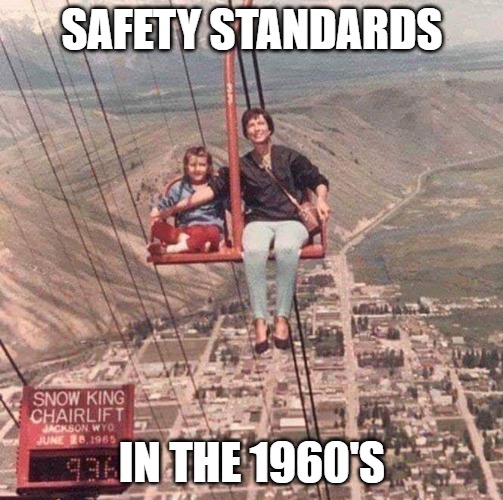 1960's Sports Safety Standards | SAFETY STANDARDS; IN THE 1960'S | image tagged in safety,memes,funny,1960's,funny memes,sports | made w/ Imgflip meme maker