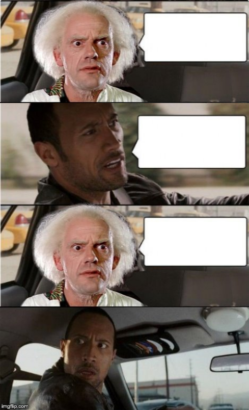 doc brown meme blank