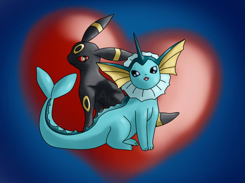 umbreon vaporeon ship 7 Blank Meme Template