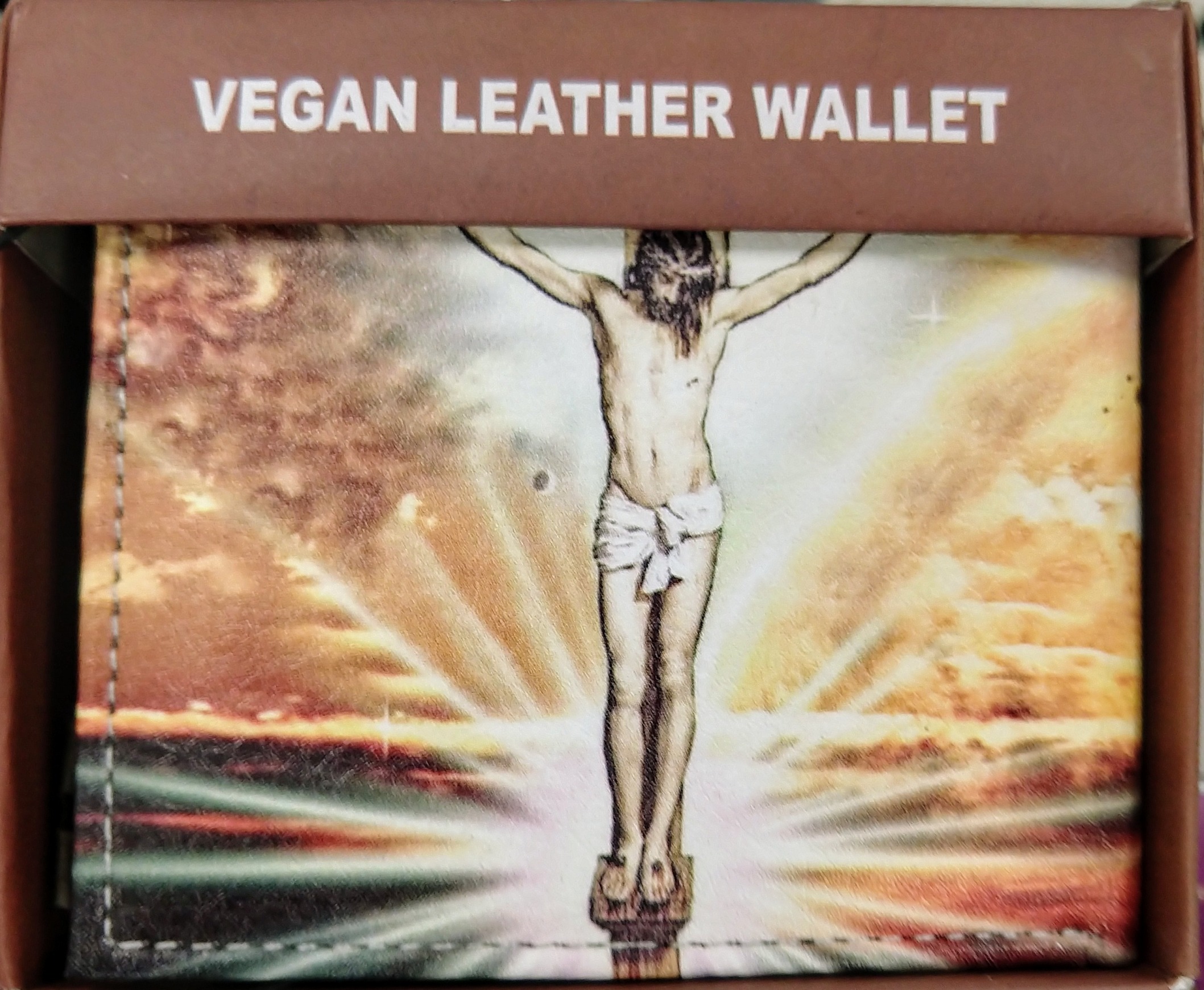 High Quality Vegan Jesus wallet Blank Meme Template