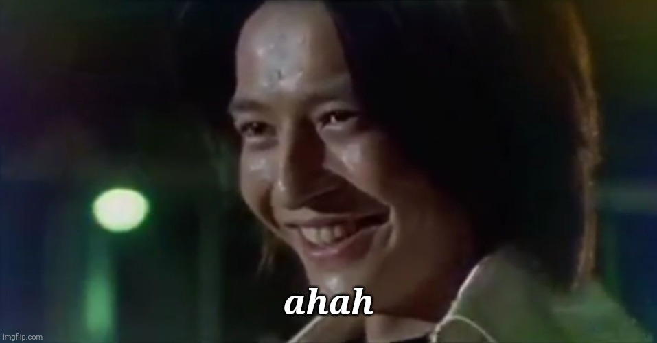 Mikoto Nakadai (AbareKiller) laughs at you | ahah | image tagged in mikoto nakadai abarekiller laughs at you | made w/ Imgflip meme maker