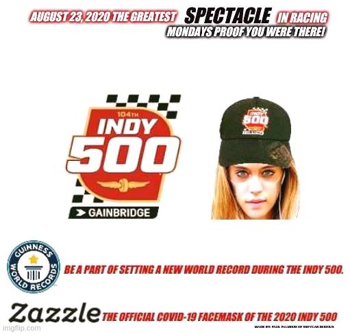 The Indianapolis 500-Greatest Spectacle in Racing-Covid-19 Tan Lines. | image tagged in indy 500,indycar series,covid-19,coronavirus,funny memes,hilarious memes | made w/ Imgflip meme maker