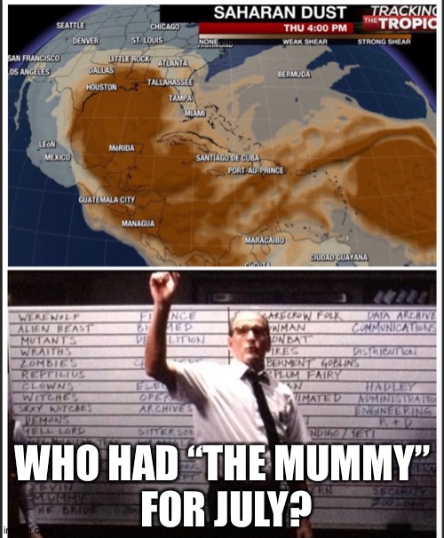 The mummy 2020 | WHO HAD “THE MUMMY” 
FOR JULY? | image tagged in the mummy,2020 | made w/ Imgflip meme maker