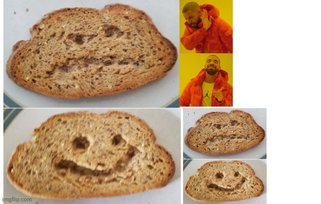Toast Hotline Bling | image tagged in toast hotline bling | made w/ Imgflip meme maker