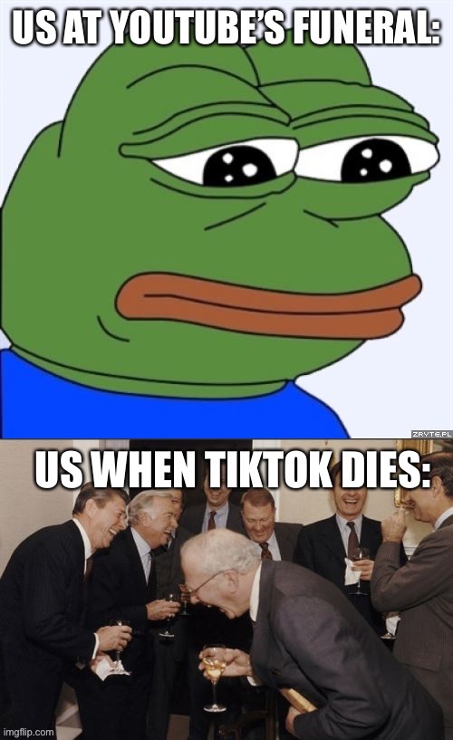 *MARKED* TikTok’s funeral | made w/ Imgflip meme maker