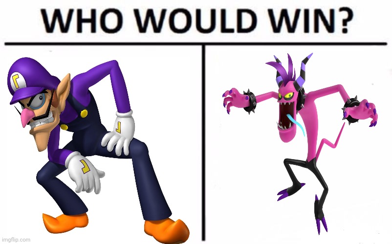Put a comment down bolw for who will win plz | image tagged in memes,who would win,sonic,mario,waluigi | made w/ Imgflip meme maker
