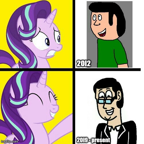 Joseph u. gets an improvement | image tagged in starlight glimmer | made w/ Imgflip meme maker