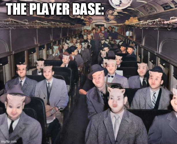 THE PLAYER BASE: | made w/ Imgflip meme maker