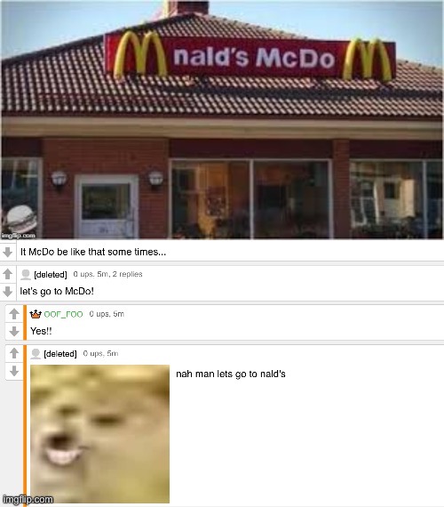 Nalds mcdo | made w/ Imgflip meme maker