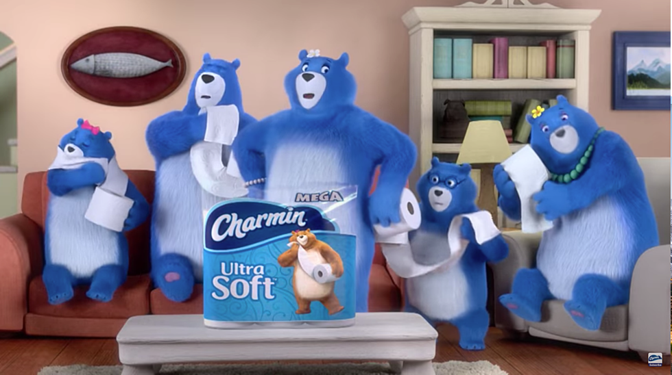 High Quality Toilet paper bears getting weird Blank Meme Template