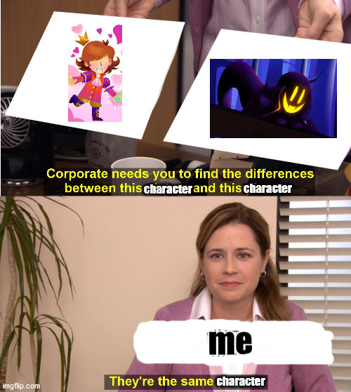 same character | character; character; me; character | image tagged in a hat in time,they're the same picture,was on my pc bevore i had a profil | made w/ Imgflip meme maker