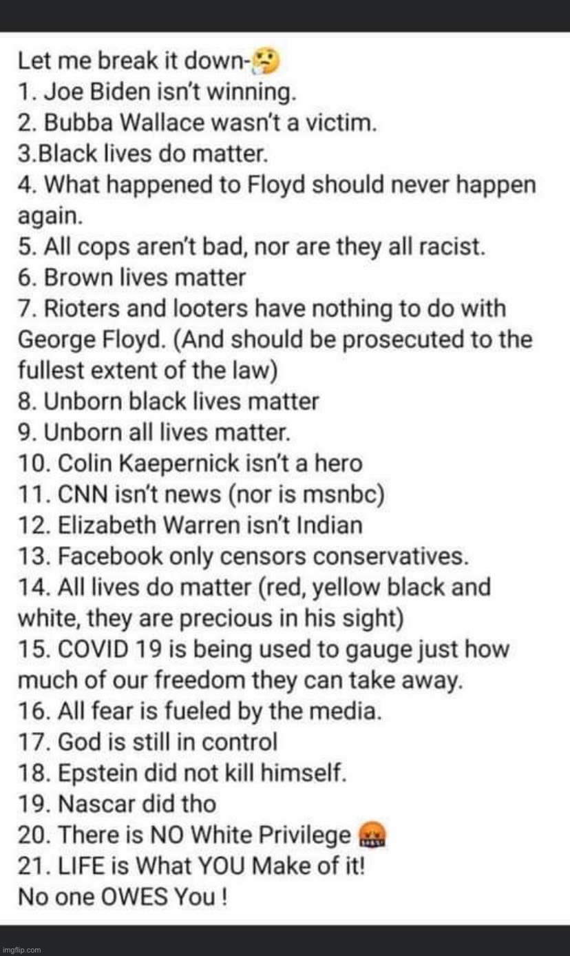 Facts | image tagged in maga | made w/ Imgflip meme maker