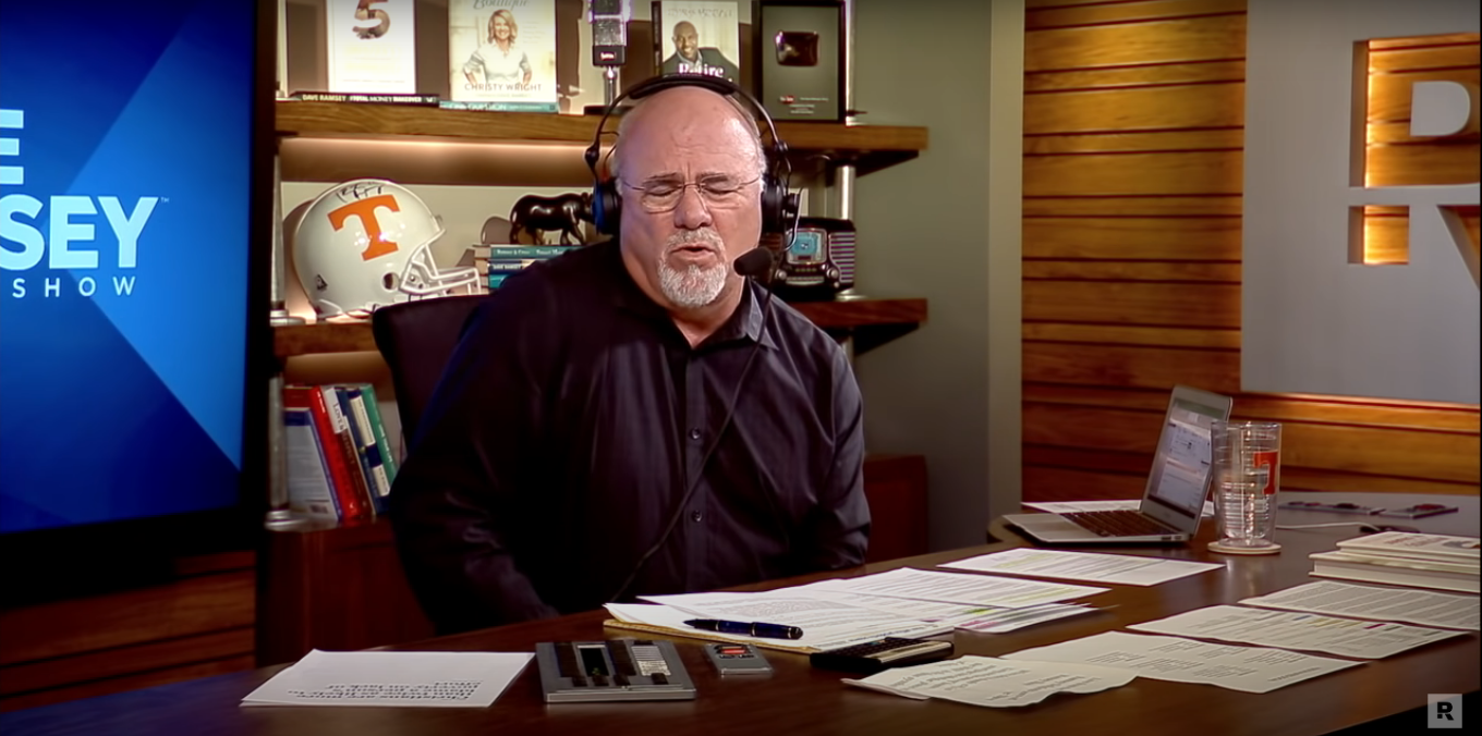 High Quality Dave Ramsey Blank Meme Template