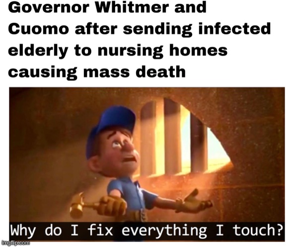 Yes, this really happened. And the Republicans are the ones to blame? | image tagged in coronavirus,covid-19,gretchen whitmer,governor cuomo,liberal logic,liberals | made w/ Imgflip meme maker