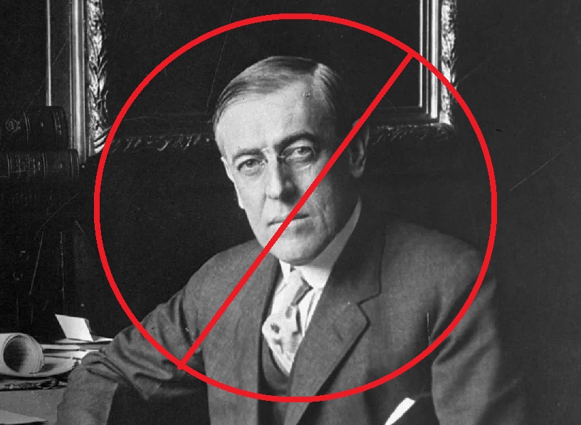 woodrow wilson cancellation Blank Meme Template