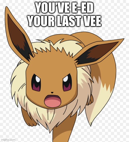 Yeet | YOU’VE E-ED YOUR LAST VEE | made w/ Imgflip meme maker