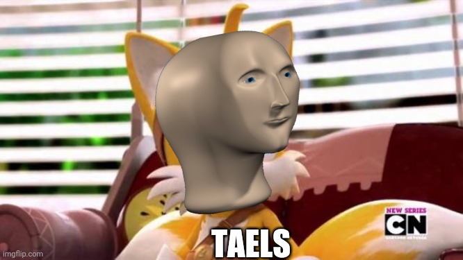 Scumbag Tails | TAELS | image tagged in scumbag tails,meme man,memes,sonic | made w/ Imgflip meme maker