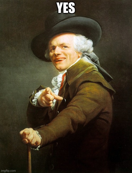 Joseph ducreaux | YES | image tagged in joseph ducreaux | made w/ Imgflip meme maker
