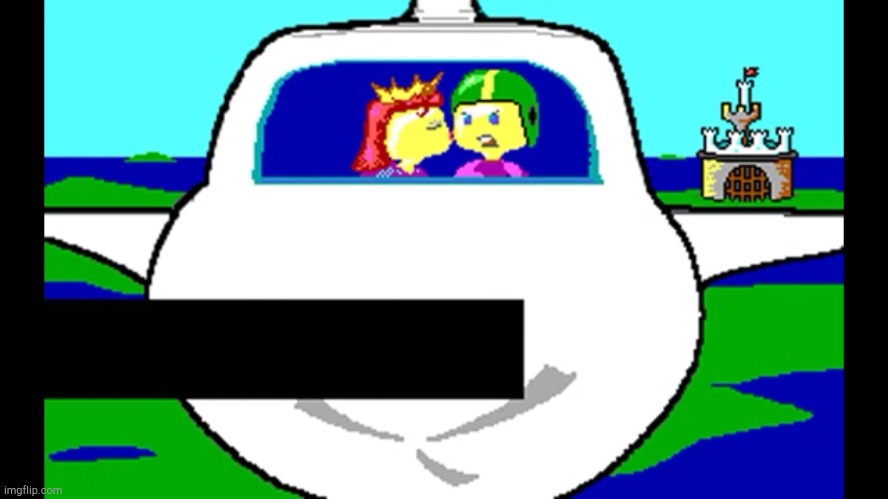 Commander Keen kiss | image tagged in commander keen kiss | made w/ Imgflip meme maker