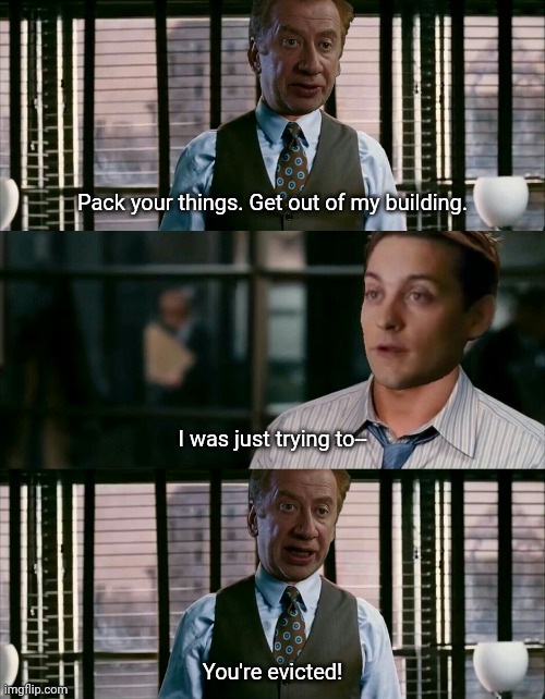 When Peter misses rent. Again! : r/raimimemes