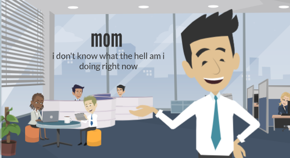 mom i dont know what the hell Blank Meme Template