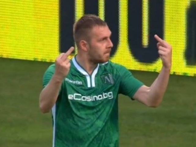 Middle fingers pointing Cosmin Moti Blank Meme Template