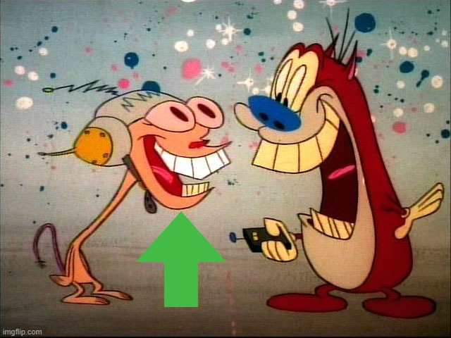 ren and stimpy | image tagged in ren and stimpy | made w/ Imgflip meme maker