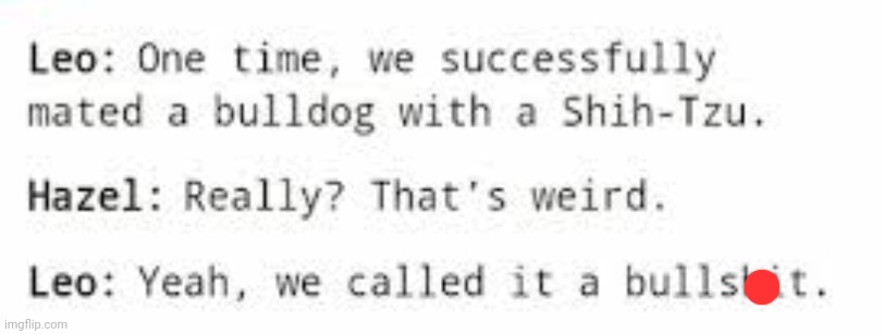 made w/ Imgflip meme maker