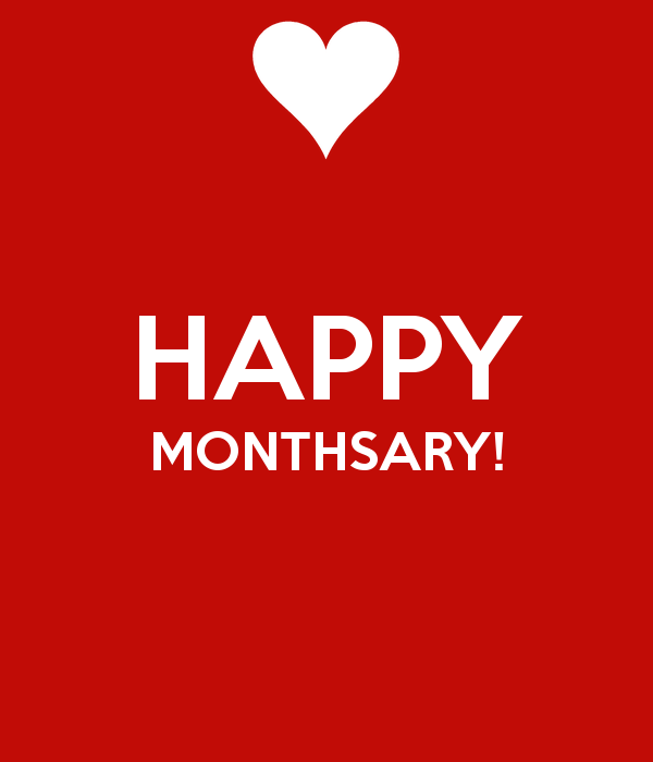 High Quality happy monthsary Blank Meme Template