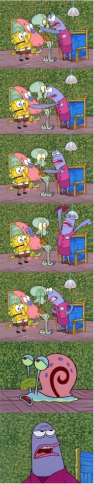 High Quality He's Squidward Blank Meme Template