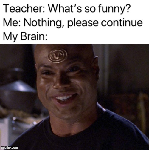 High Quality My Brain: Stargate jokes Blank Meme Template