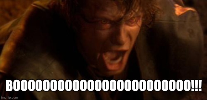 IO TI ODIO | BOOOOOOOOOOOOOOOOOOOOOOOO!!! | image tagged in io ti odio | made w/ Imgflip meme maker