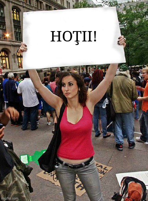 proteste | HOŢII! | image tagged in proteste | made w/ Imgflip meme maker