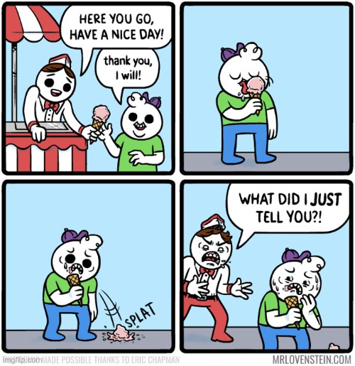 He just won’t listen | made w/ Imgflip meme maker