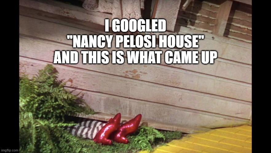 Nancy Pelosi House | I GOOGLED
"NANCY PELOSI HOUSE"
AND THIS IS WHAT CAME UP | image tagged in house | made w/ Imgflip meme maker