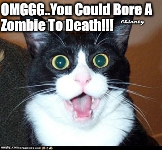 Bore | image tagged in zombies | made w/ Imgflip meme maker