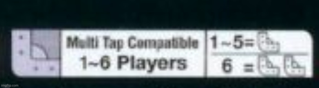 1 to 6 Players | image tagged in 1 to 6 players | made w/ Imgflip meme maker