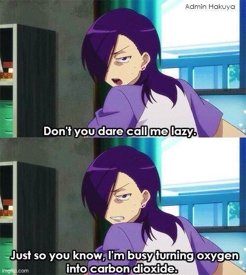 say this the next time someone calls u lazy | made w/ Imgflip meme maker