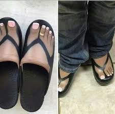 High Quality Feet sandals Blank Meme Template