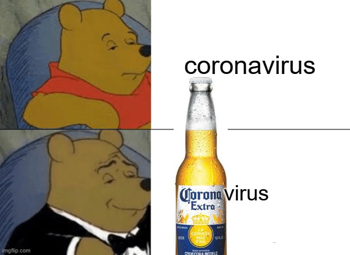 Tuxedo Winnie The Pooh | coronavirus; virus | image tagged in memes,tuxedo winnie the pooh | made w/ Imgflip meme maker