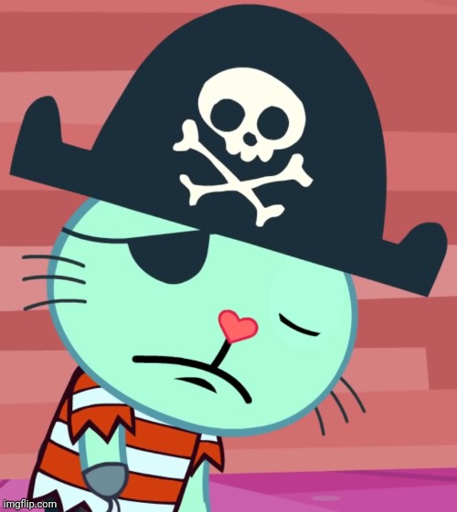Haven't show it a long time. | image tagged in sad russell htf,happy tree friends,memes | made w/ Imgflip meme maker